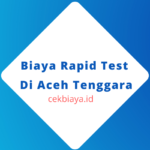 Biaya Rapid Test Di Aceh Tenggara
